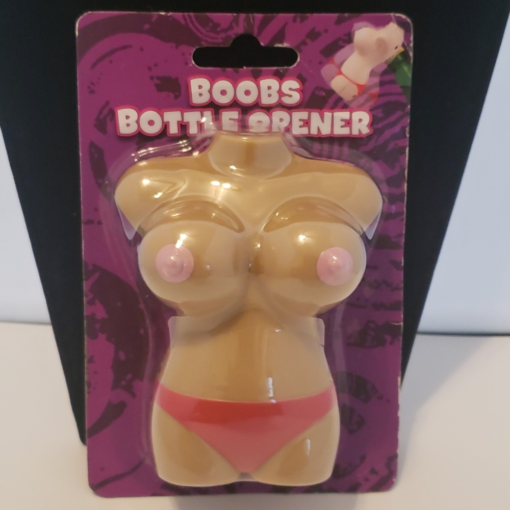 "Boobs" Bottle Opener